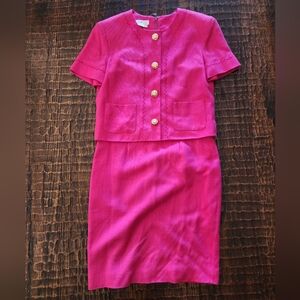Vintage Talbots Pink Dress